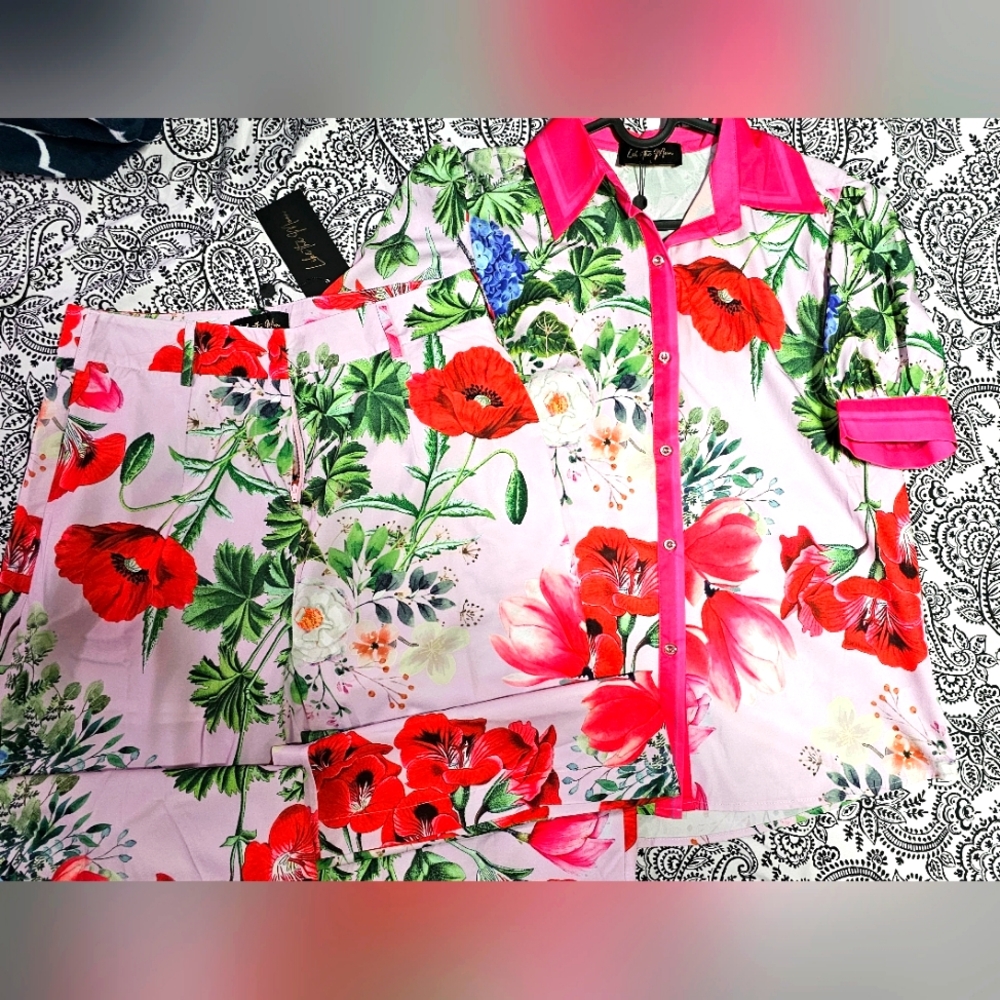 Top and pant set